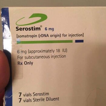 Serostim 6 mg 7 vials 2