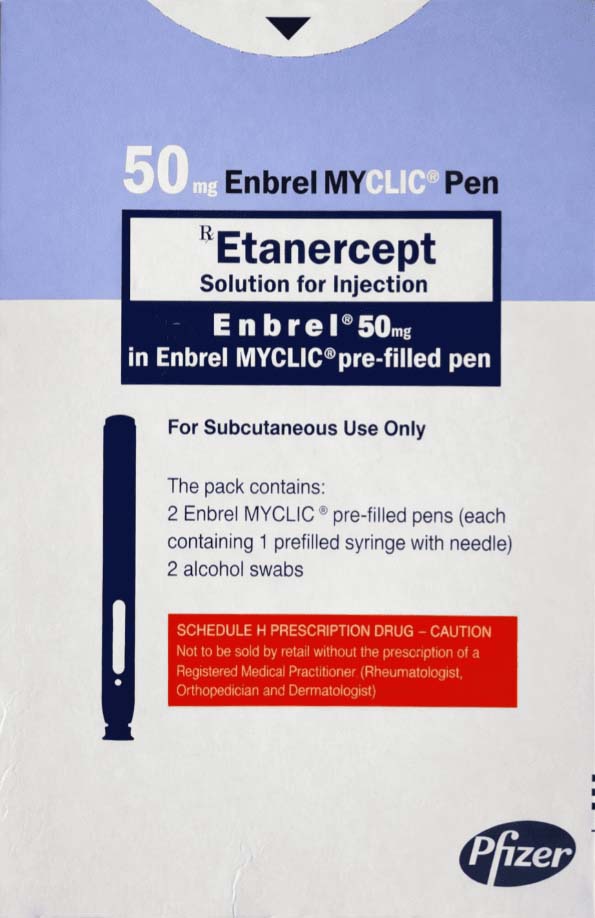 ENBREL MYCLIC (Etanercept) 50mg