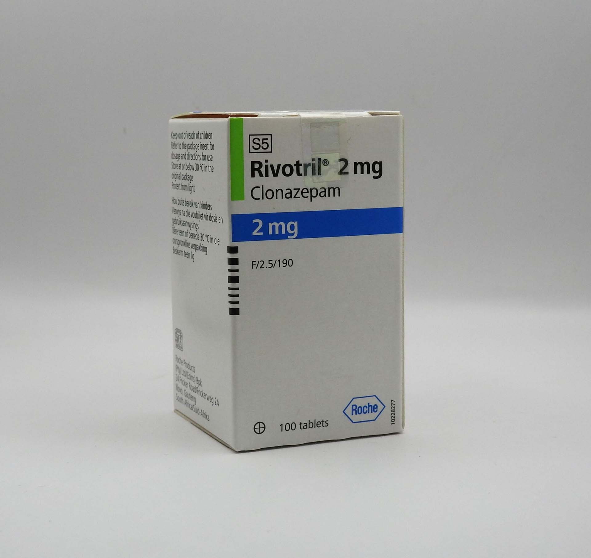Rivotril 100 x 2mg